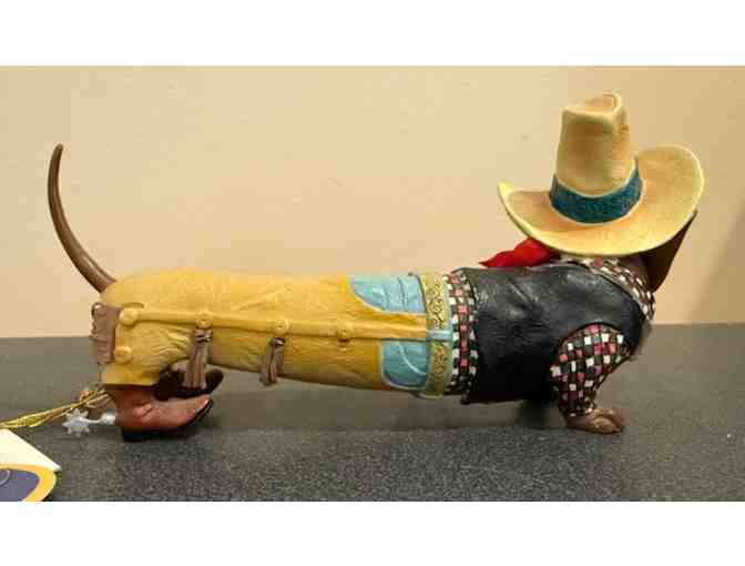 Hot Diggity Dog Dachshund 'Get A Long Little Doggie' #16505 - MISSING 2 TASSELS
