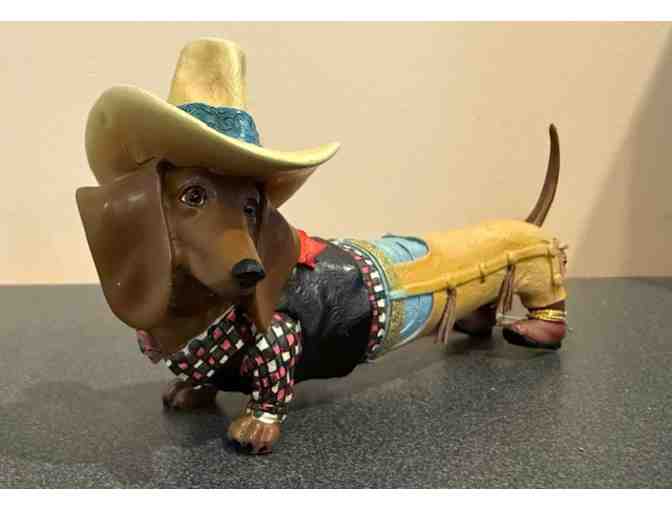 Hot Diggity Dog Dachshund 'Get A Long Little Doggie' #16505 - MISSING 2 TASSELS