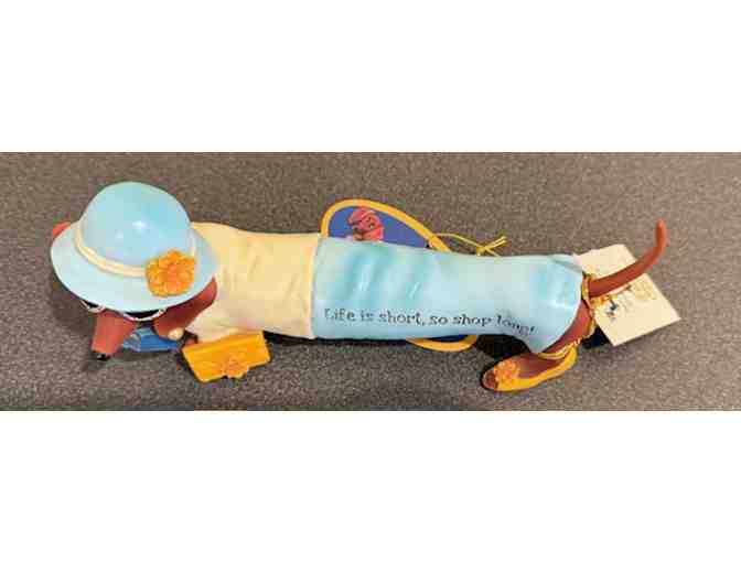 Hot Diggity Dog Dachshund 'Shop Weiner' #16518 - with box and both tags!