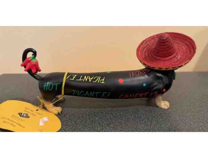 Hot Diggity Dog Dachshund 'Spicy Dog' #17947 - REPAIRED TAIL