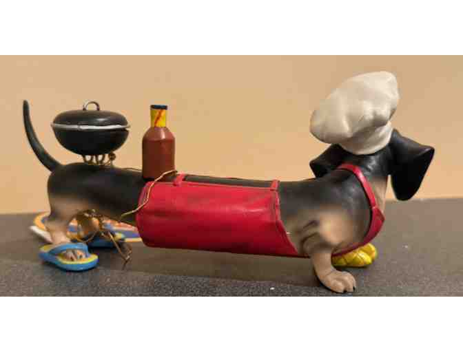 Hot Diggity Dog Dachshund 'BBQ Weiner' #16550 - with box and both tags!