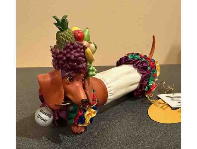 Hot Diggity Dog Dachshund 'Chicketa Weiner' #16529 - with box and both tags!