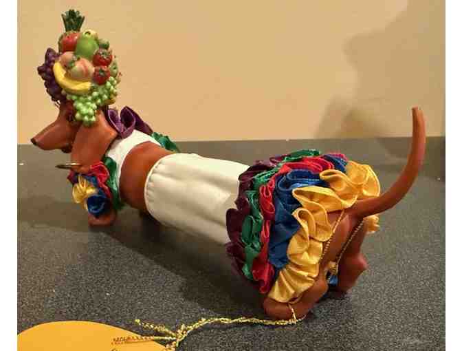 Hot Diggity Dog Dachshund 'Chicketa Weiner' #16529 - with box and both tags!