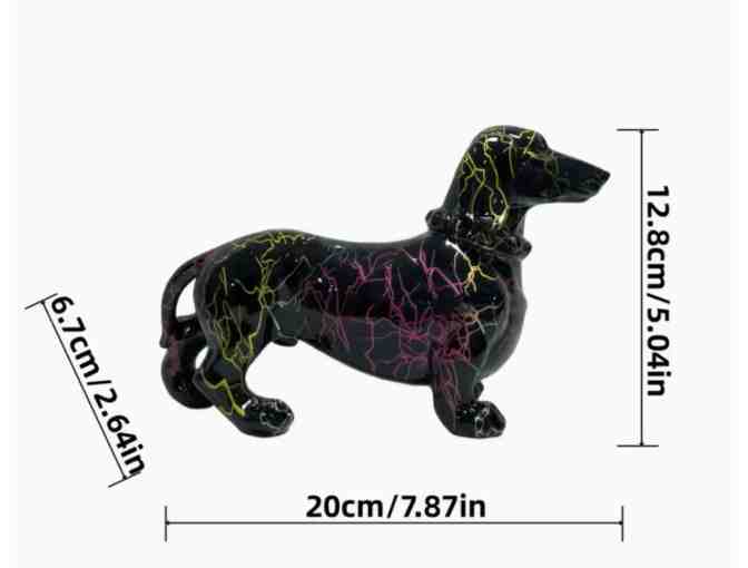 Dachshund Resin Statue
