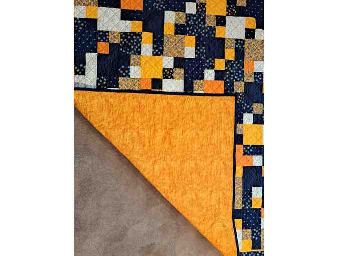 Warriors Song: Handmade Appendix Cancer Awareness Quilt