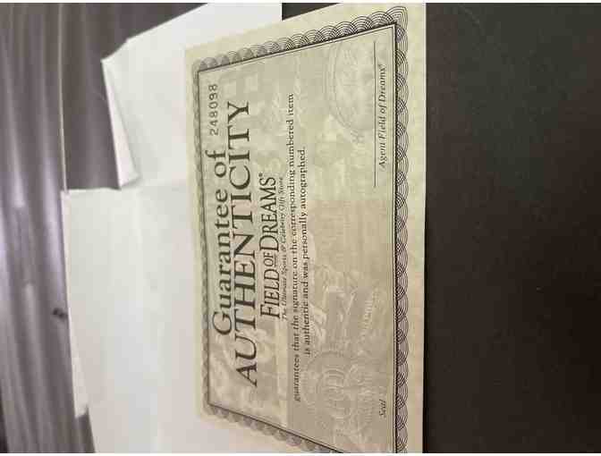 Larry Bird autographed framed picture Boston Celtics