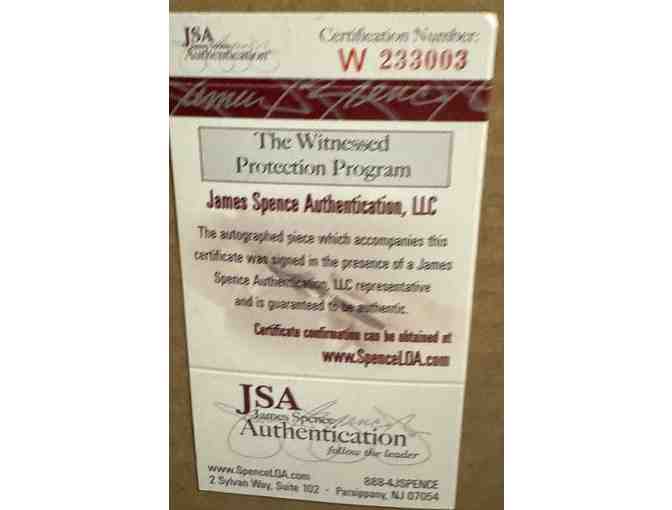 Bernie Parent Signed 16x20 Double Matted & Framed Photo - Philadelphia Flyers Hall of Fame