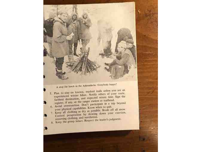 Winter Hiking & Camping, and Adirondack Canoe Waters, North Flow, 1970's