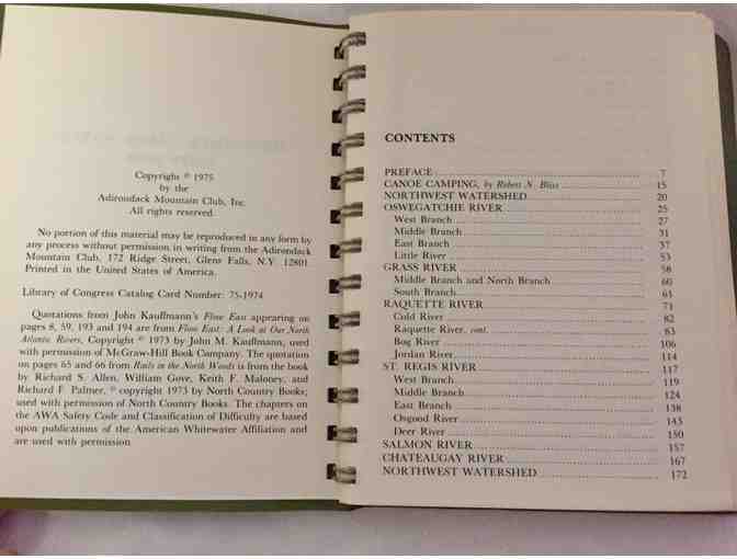 Winter Hiking & Camping, and Adirondack Canoe Waters, North Flow, 1970's