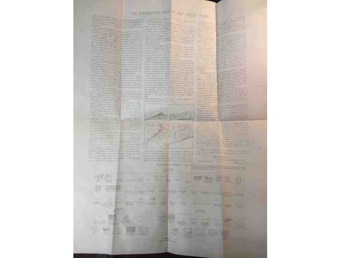 Raquette Lake Quadrangle Topographical Map, 1947
