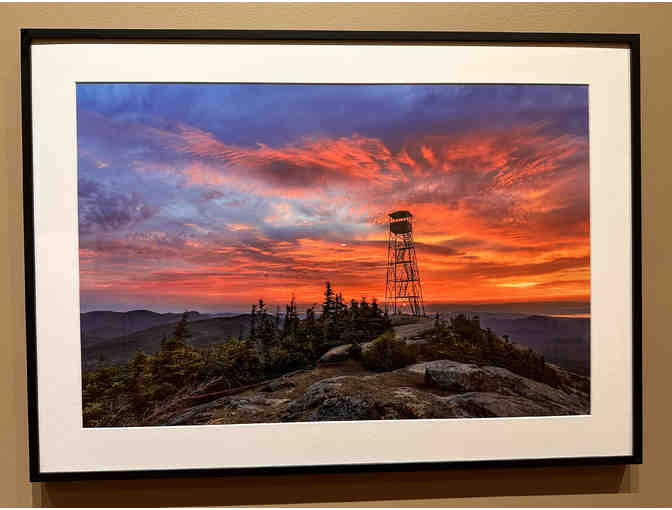 Carl Heilman II Framed Print 'Hurricane Mt. Sunrise'