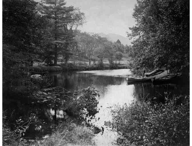 Seneca Ray Stoddard, 'Boquet River, Elizabethtown' Framed Print