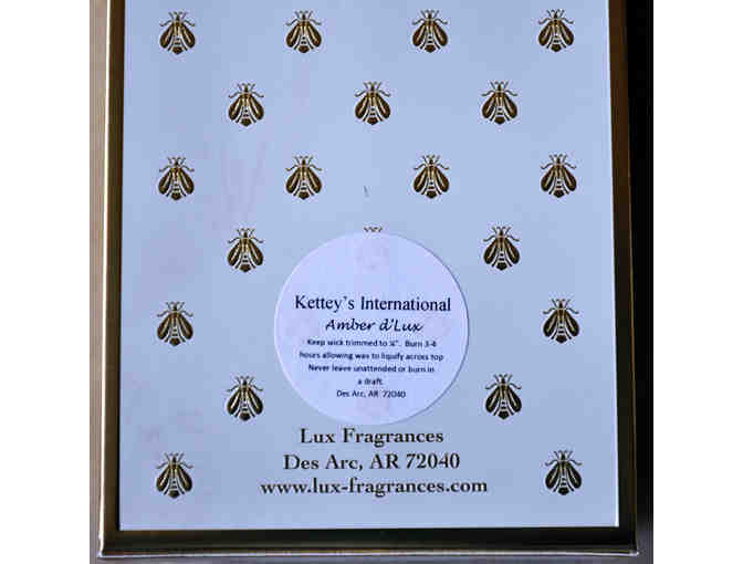 Kettey's International - Amber d' Lux Fragrance Candle