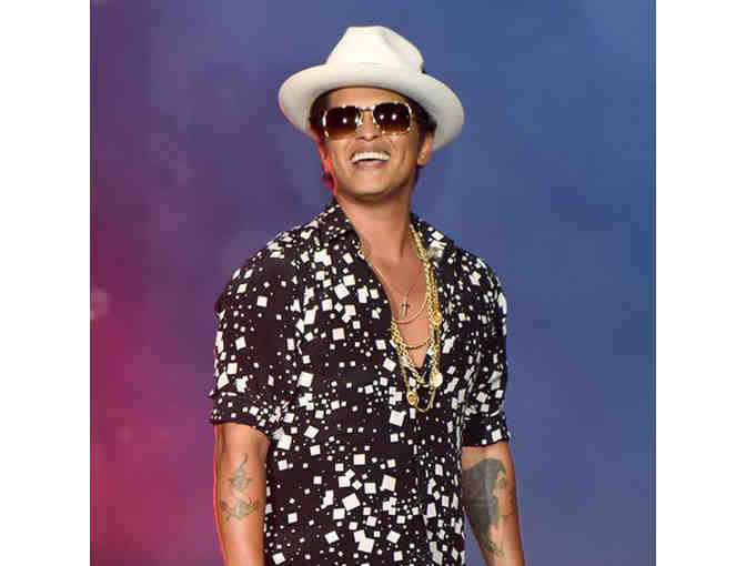 Bruno Mars Autographed Photo