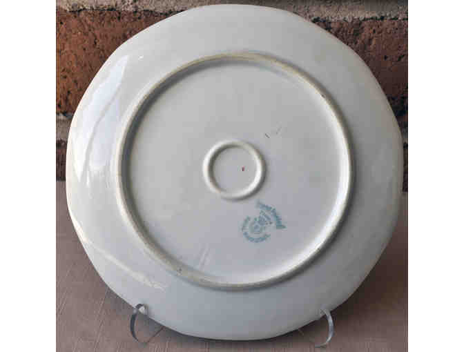 Vintage Hand Painted Plate - Blossoms - Prussia B Royal Rudolstadt