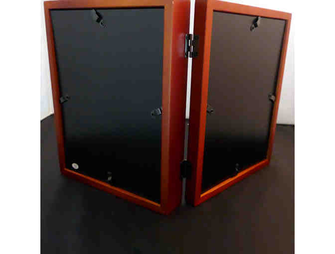 Frame - Wood with White Matte Behind Glass