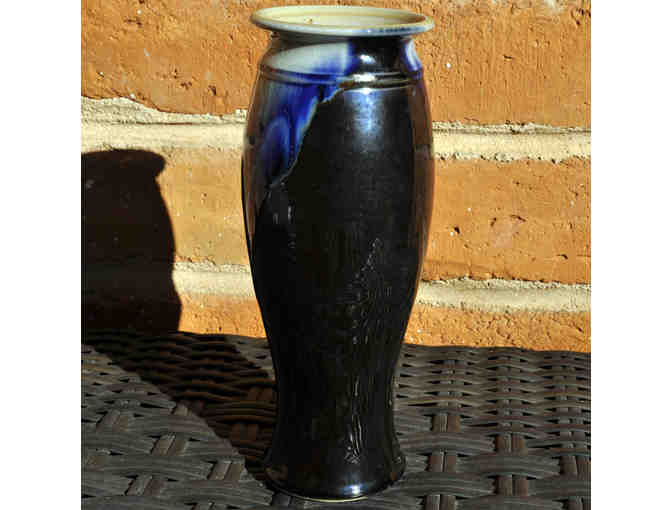 Hand Thrown Pottery Vase - Signed 'Oasis 98'