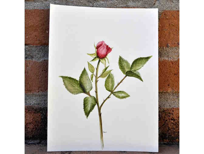 Watercolor Trio - Floral - Unmatted/Unframed by Marlene Koch