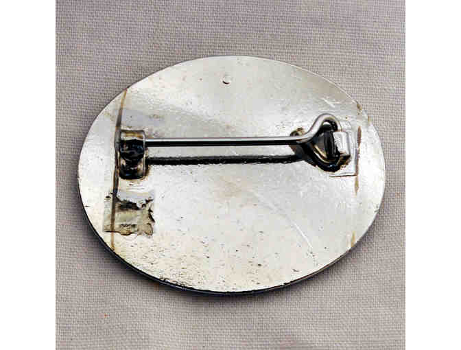 Collector Lapel Pins - 2 Enamel On Pewter National Meeting Pins