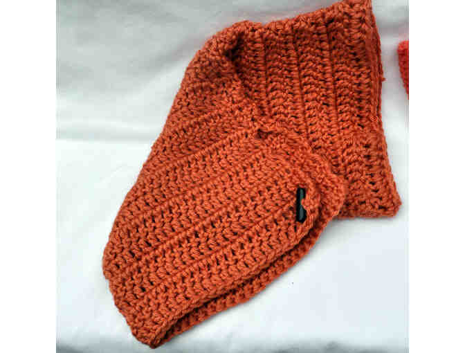 Snoods - Three Hand Knit Colorful Hound Snoods