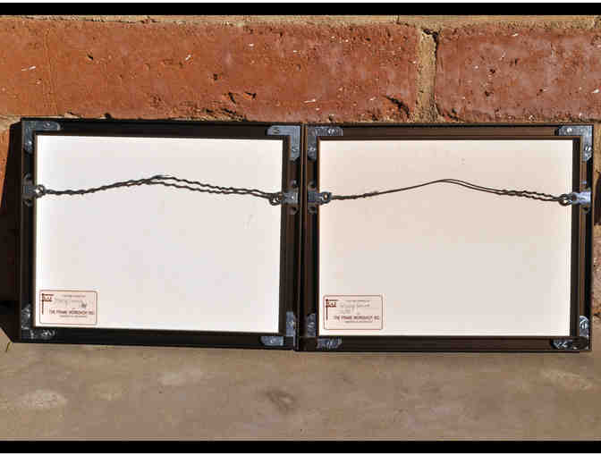 Vintage Duck Art Print Pair - Framed - Prints by Art LaMay