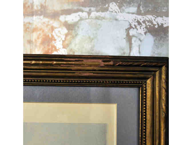 'Symphony In White' Framed Signed, Matted, Framed Vintage Art by Louis Icart - 1932