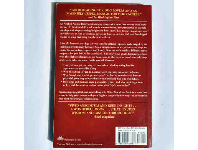 The Other End of the Leash by Patricia B. McConnell, PhD