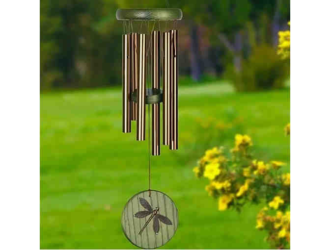 Woodstock Wind Chimes - Habitats Green Dragonfly Chime