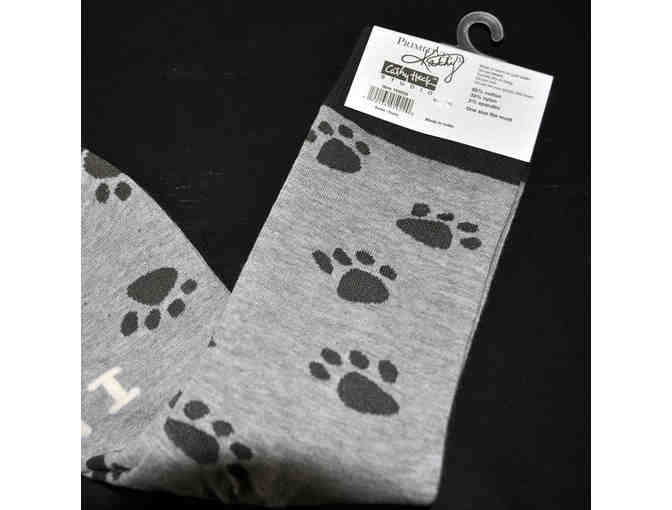 Sox - Grey With 'I Love My Husky' Design