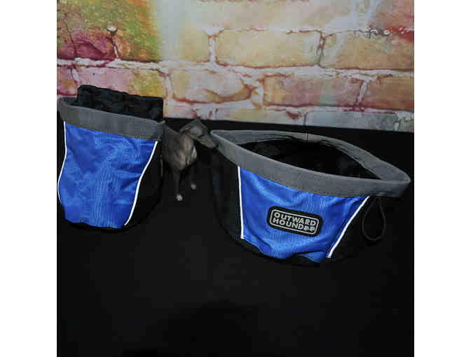 Outward Hound Port A Bowl and Treat Bag
