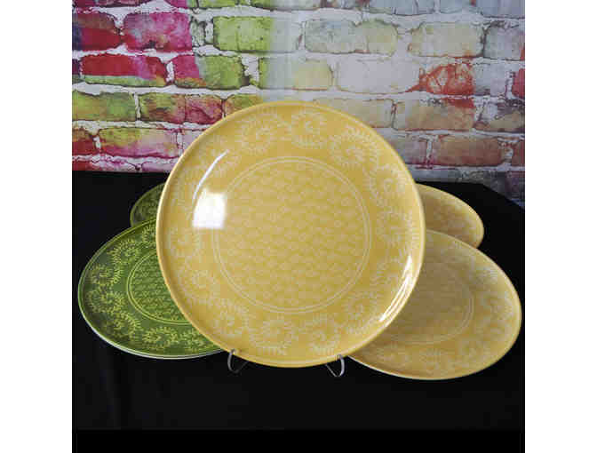 Precidio Melamine Plates, Set of 6