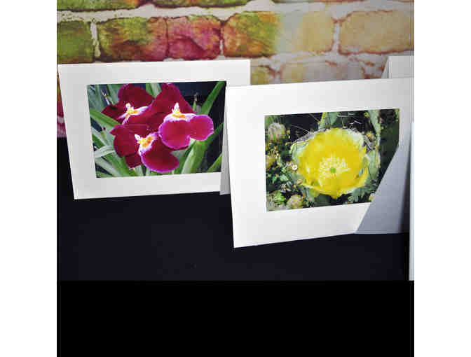Note Cards (5) With Original Southwest Themed Color Photos - Blank Inside