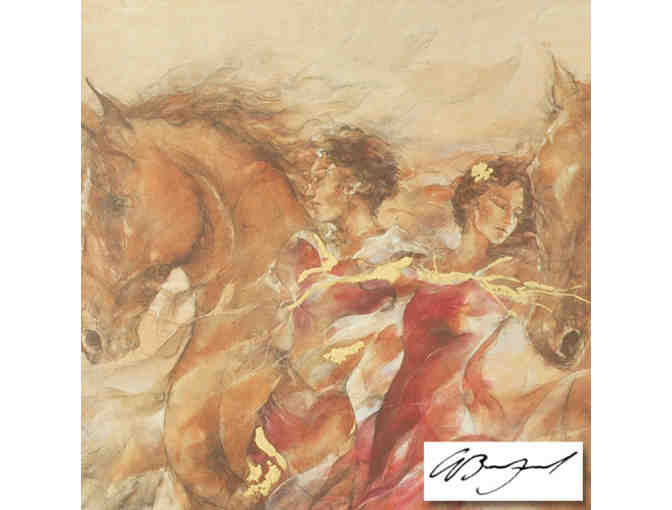 0-INV: 'Escapade II' by Gary Benfield: Ltd Edition Serigraph, Signed & Numbered by  Artist