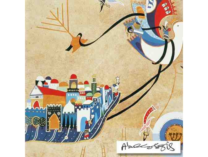 0-INV: 'FLOATING JERUSALEM' BY ACCLAIMED ARTIST:  Raphael Abecassis!