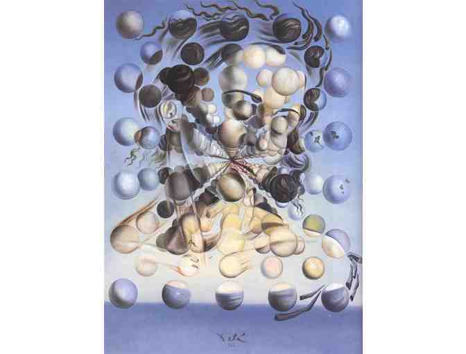 'Galatea' by DALI:   Leather ART watch