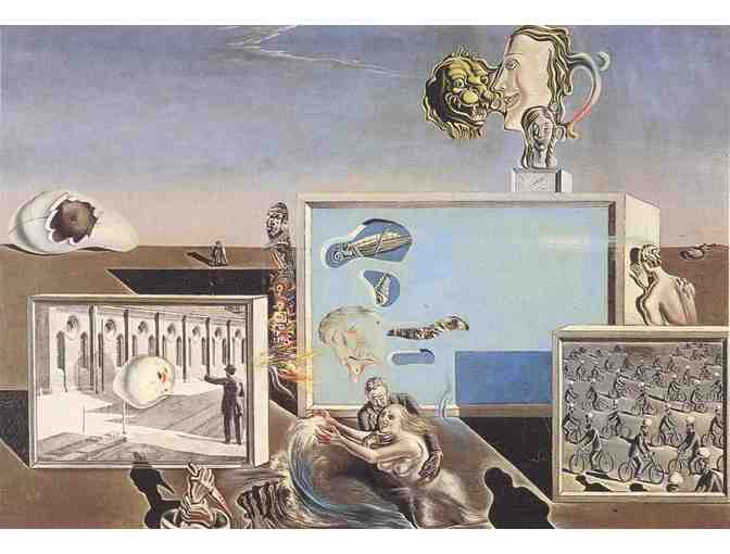 'Illumed Pleasures' by DALI:   Leather ART watch !