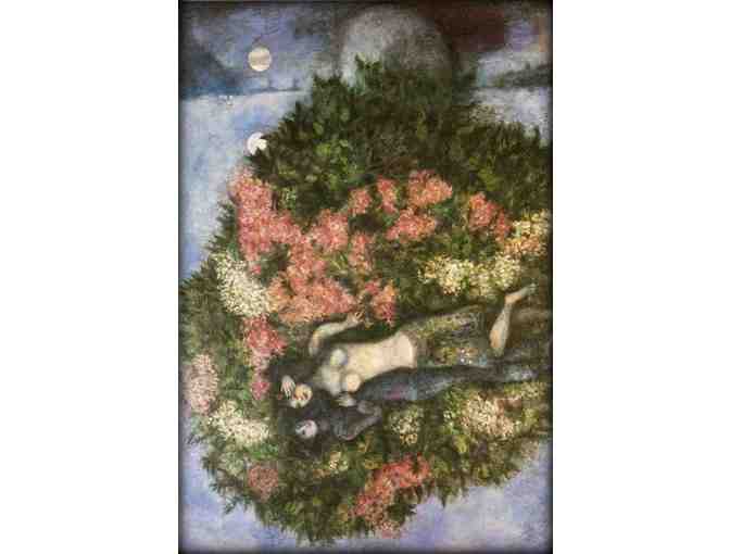 'Lovers In the Lilacs' by Marc CHAGALL: Leather ART WATCH !