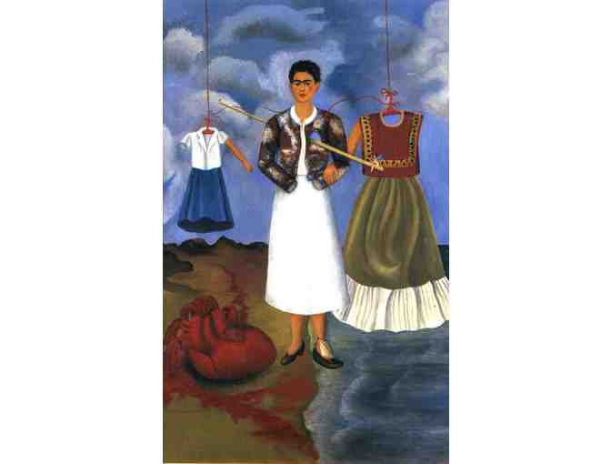 'Memory , The Heart' by Frida KAHLO:   Leather ART WATCH !