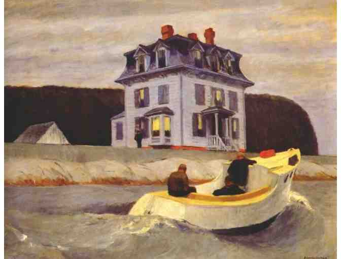 'The Bootleggers' by Edward HOPPER: Leather Band ART WATCH!