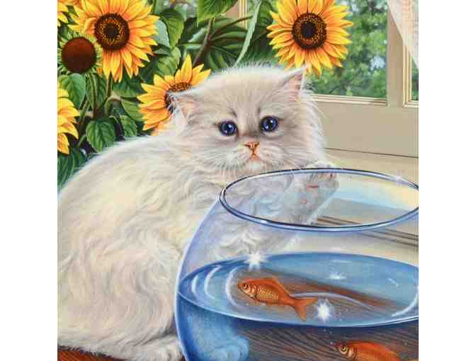 0-INV: 'HOME ALONE' by Renowned Artist Barbara Higgins Bond!