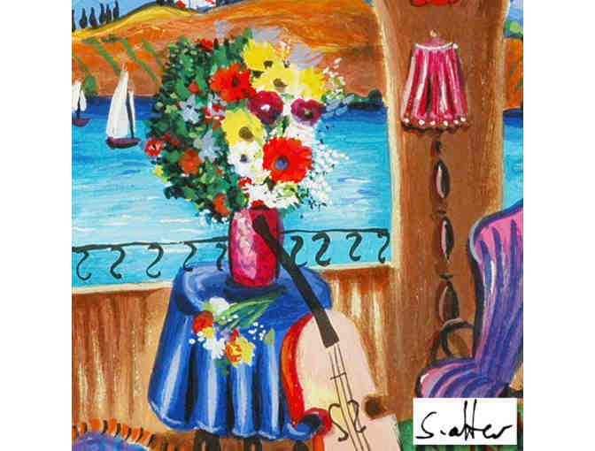 0-INV: 'Romantic Interior' by Shlomo Alter:  VERY COLLECTIBLE!