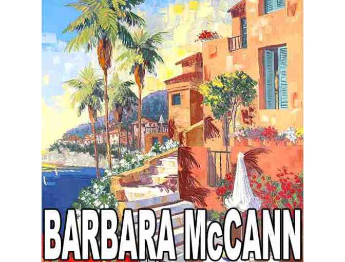04-INV:  5* ULTRA COLLECTIBLE!!!: 'Day In Ville Franche' by Barbara McCann *****