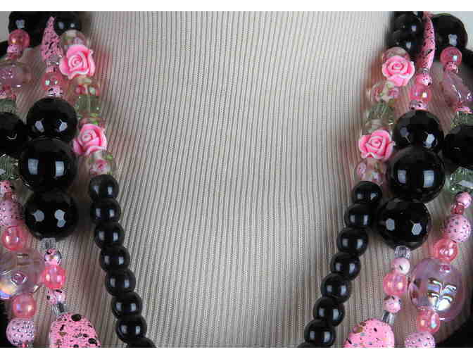 GEMSTONE Ensemble Necklace:  2 necklaces, 3 looks!#359 & 360 ENSEMBLE