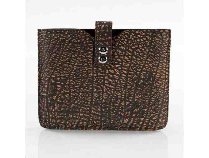 iLuxury! Brown Leather iPad Sleeve! Made from Genuine Buffalo Leather! ** List Price: $500