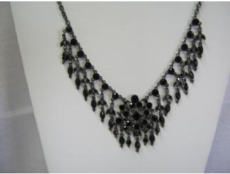 Jet Black Necklace