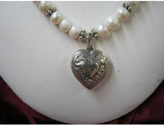 Genuine Pearl Necklace with Special Features