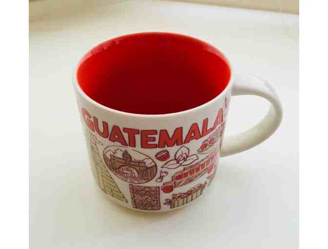 Guatemalan Starbucks 'Been There Series' with 1lb De La Gente bag of coffee by Fredy
