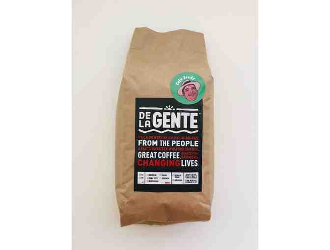 Guatemalan Starbucks 'Been There Series' with 1lb De La Gente bag of coffee by Fredy