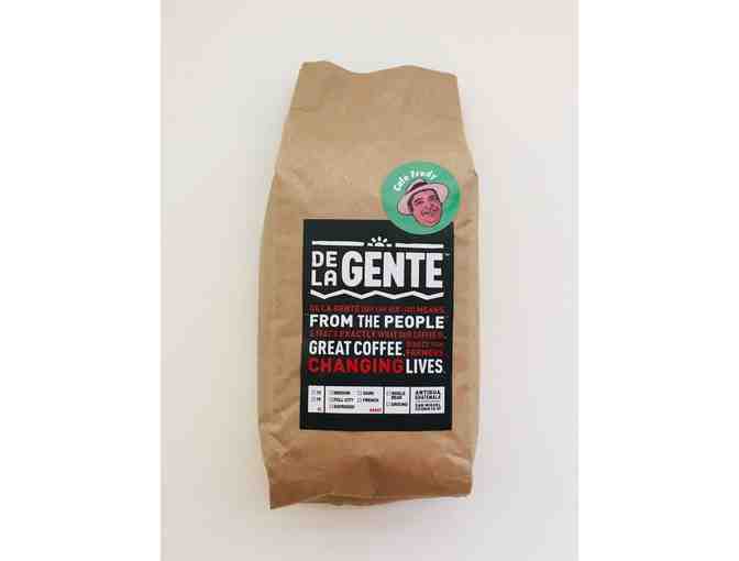 Guatemalan Starbucks 'Been There Series' with 1lb De La Gente bag of coffee by Fredy