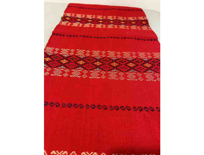 Christmas Red Table Runner